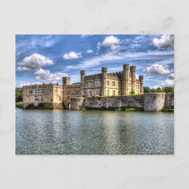 Leeds Castle Kent Vykort (Framsida)