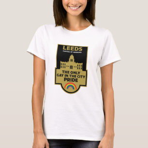 Leeds Gay pride - Leeds England HBT - T Shirt