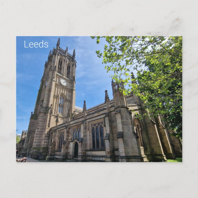 Leeds Minster Vykort (Framsida)