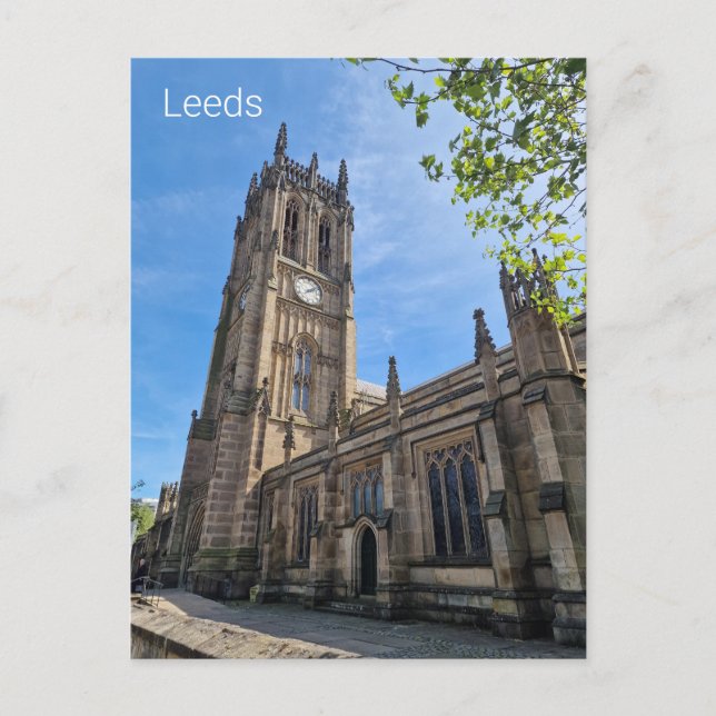 Leeds Minster Vykort (Framsida)