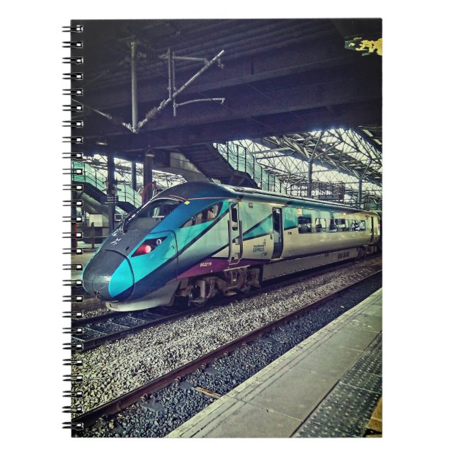 Leeds tåg anteckningsbok (Framsidan)