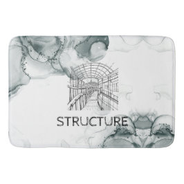 Leeds Tone Watercolor Blanket Badrumsmatta