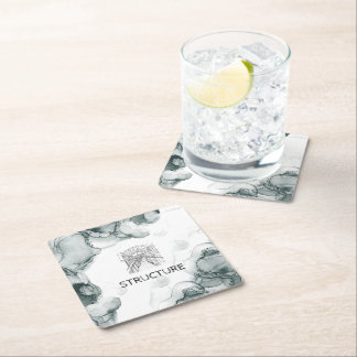 Leeds Tone Watercolor Underlägg Papper Kvadrat