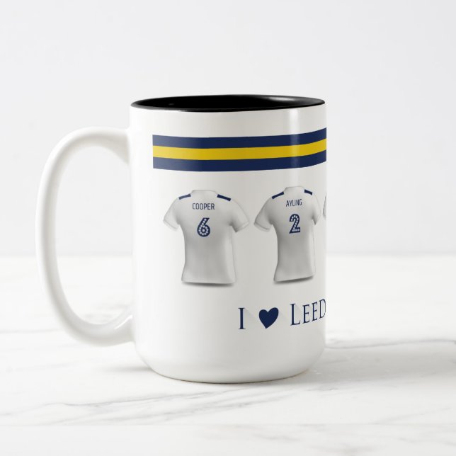 Leeds United Inspired Mugg - I Kärlek KOCH (Vänster)