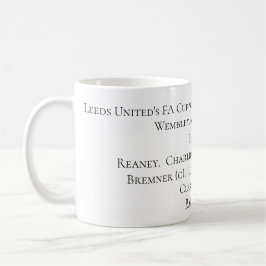 Leeds United vinnande lag för FA-kopp, 1972 Kaffemugg