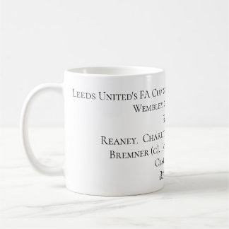 Leeds United vinnande lag för FA-kopp, 1972 Kaffemugg