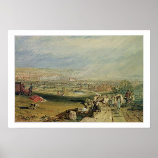 Leeds (w/c på vevens pappra) poster (Framsidan)