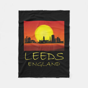 Leeds Yorkshire England Förenade kungariket Britis Fleecefilt
