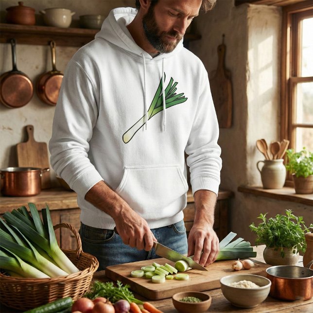 Leek Vegetable Hoodie (Skapare uppladdad)