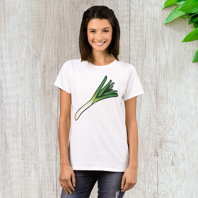 Leek Vegetable T Shirt (Skapare uppladdad)