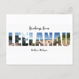 Leelanau Northern Michigan Photogratograph Postcar Vykort