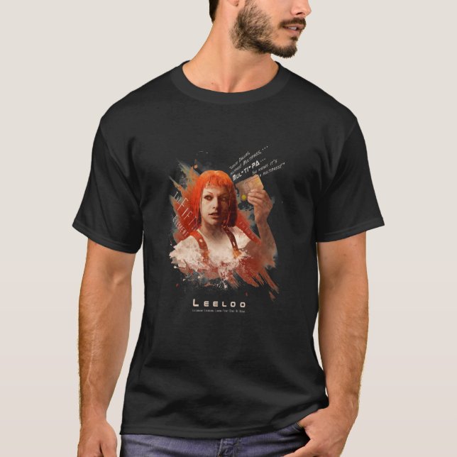 Leeloo Dallas, Multipass! Barn T Shirt (Framsida)