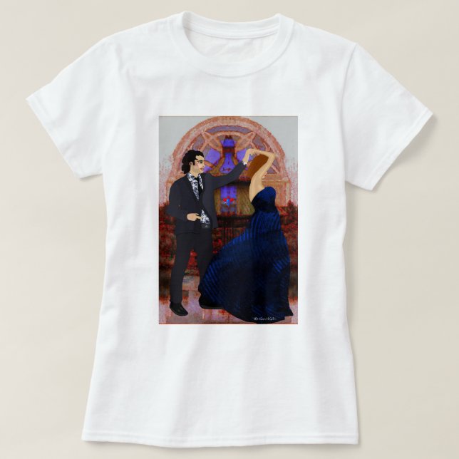 LeeMariie's kreativa designs i swing T Shirt (Design framsida)