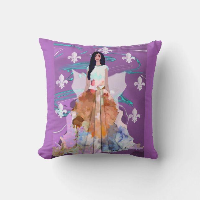 LeeMariie's kreativa designs med lojalitet Kudde (Framsida)
