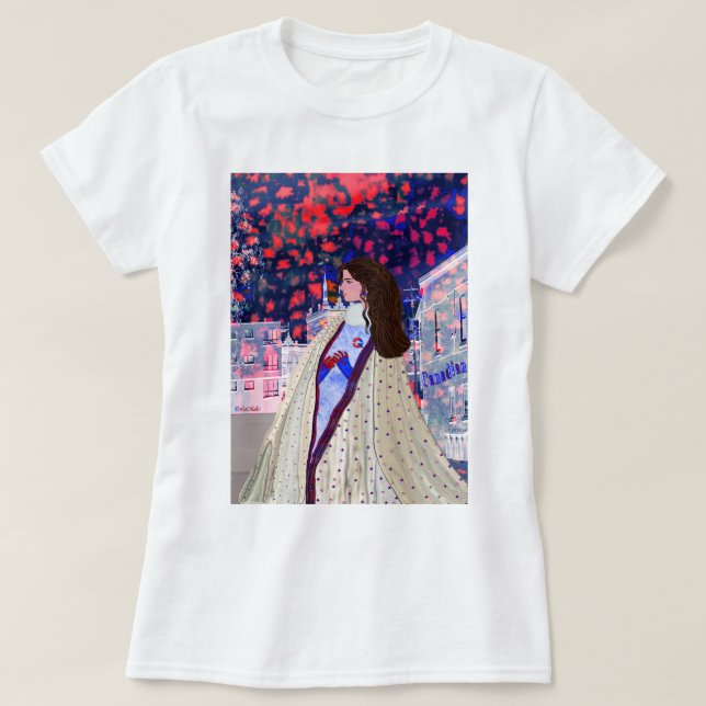 LeeMariie's kreativa designs regerar T Shirt (Design framsida)