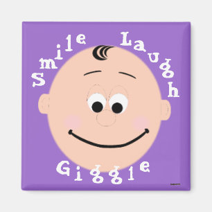 Leende ansikten Baby ansikte Magnet