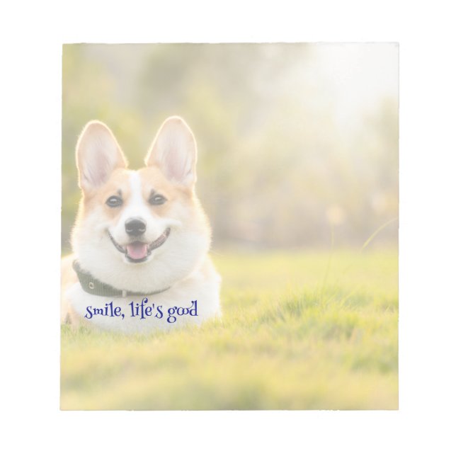 leende, anteckningsblocket för bra anteckningsblock (Framsida)