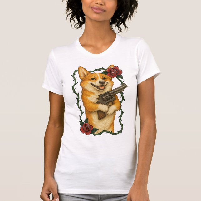 Leende Bandit Bloom T Shirt (Framsida)