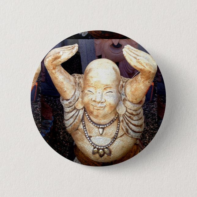 leende buddha-knapp knapp (Framsida)