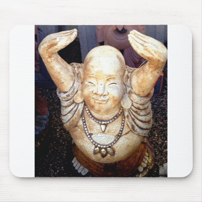 leende buddha mousepad musmatta (Framsidan)