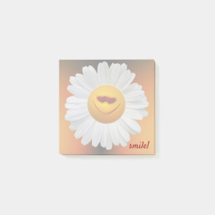 leende daisy - Pad efter anteckning Post-it Block