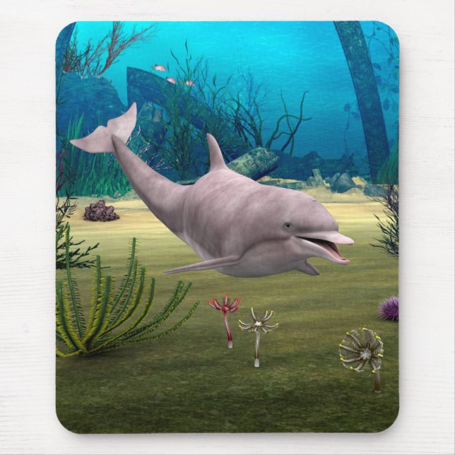 Leende delfin musmatta (Framsidan)