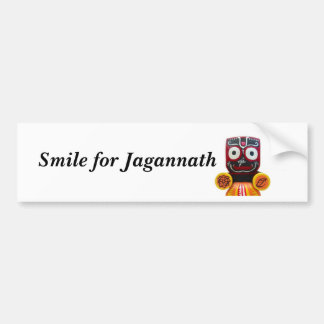 Leende för den Jagannath bildekalet Bildekal