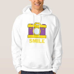 leende för gratis foto hoodie