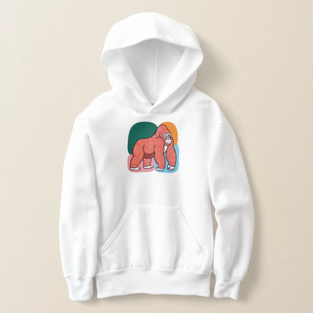 Leende gorilla  t shirt (Laydown)