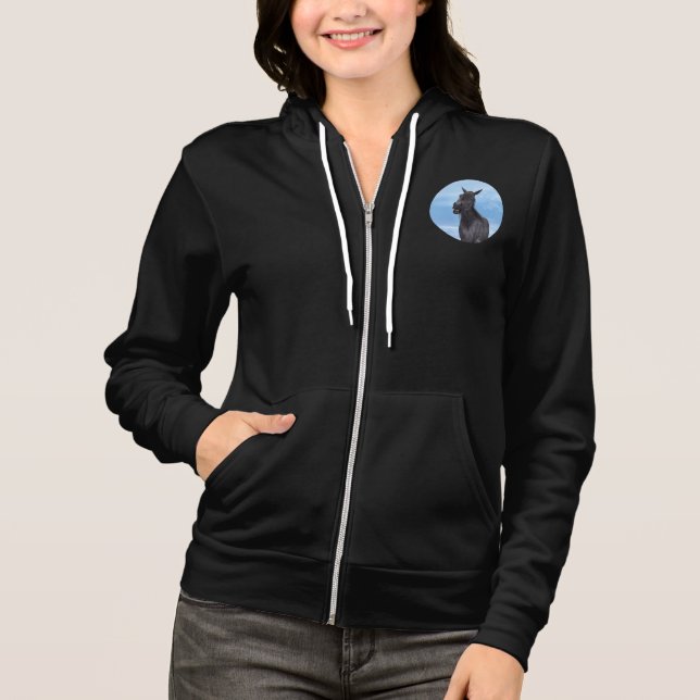 Leende häst t shirt (Framsida)