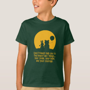 Leende, hopp, mod t shirt