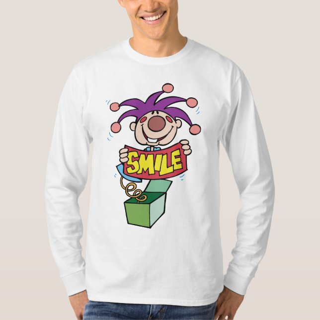 Leende~-jacken boxas leksakordlek t-shirt (Framsida)