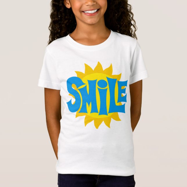 Leende med en clown t shirt (Framsida)
