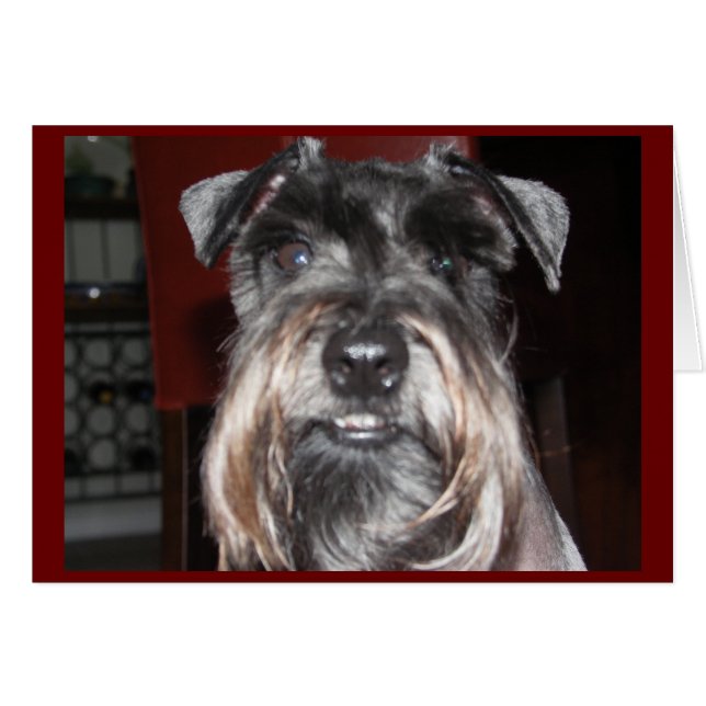 LEENDE med mig! Hälsningskort (Framsidan Horizontal)