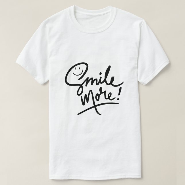 Leende Mer – Positiv Typografi T Shirt (Design framsida)