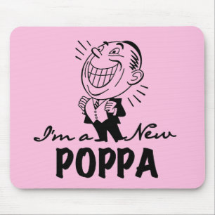 Leende New Poppa T-shirts och presenter Musmatta