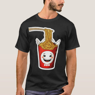 Leende nudlar t shirt