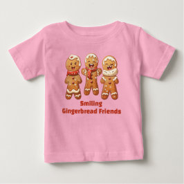 Leende pepparkaks vänner t shirt