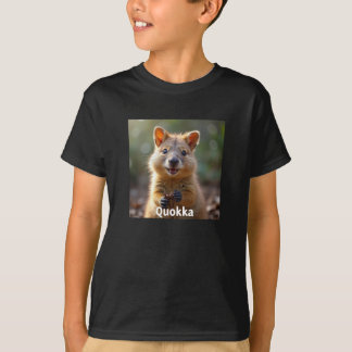 Leende Quokka - Utspädda djur T Shirt