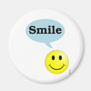 Leende-Smiley ansikte Magnet