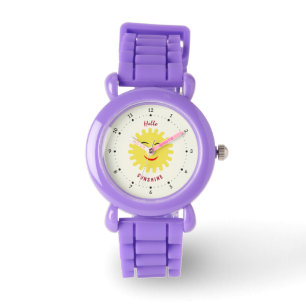 Leende sol armbandsur