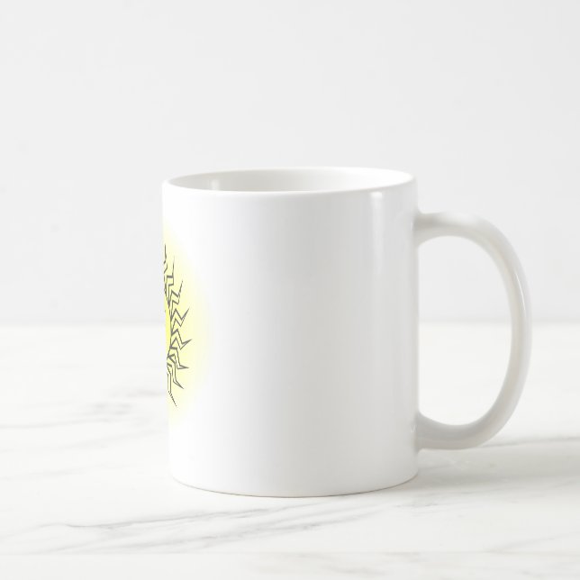 Leende sol kaffemugg (Höger)