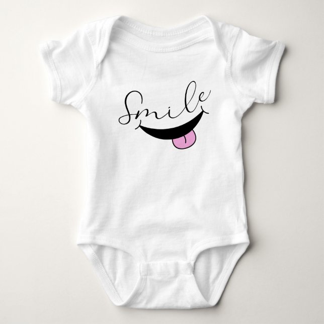 Leende  t shirt (Framsida)