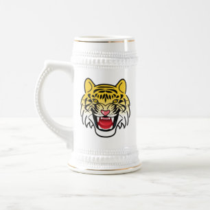 Leende Tiger Ansikte Konstverk-21876 Sejdel