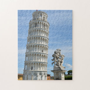 Leende torn i Pisa, Italien Pussel