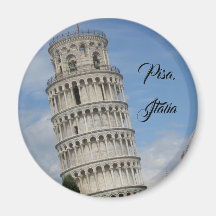 Leende Torn i Pisa Magnet