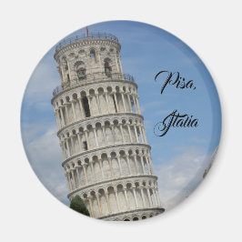 Leende Torn i Pisa Magnet