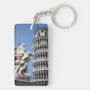 Leende Torn i Pisa med Cherub Statue