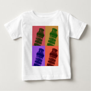 Leende Torn i Pisa Pop Art T-shirt