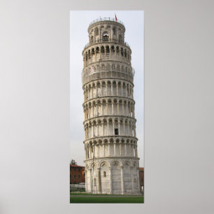Leende Torn i Pisa poster